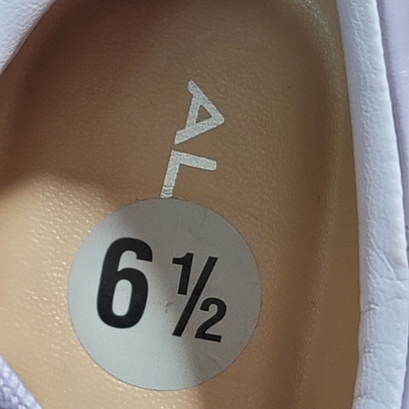 Aldo sneakers athletic shoes athleisure shoes lilac rhinestones Mireidda 6.5 - Picture 7 of 8